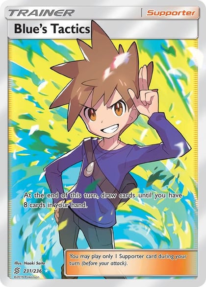 Blue's Tactics (Full Art), SM - Unified Minds 231/236