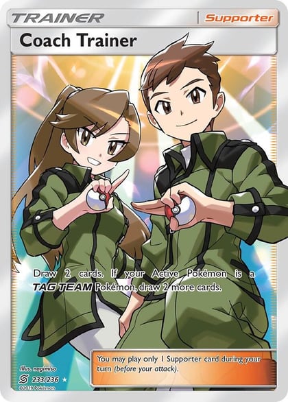 Coach Trainer (Full Art), SM - Unified Minds 233/236