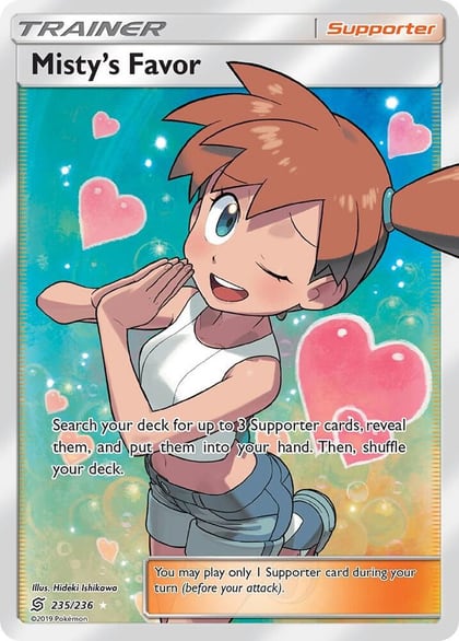 Misty's Favor (Full Art), SM - Unified Minds 235/236