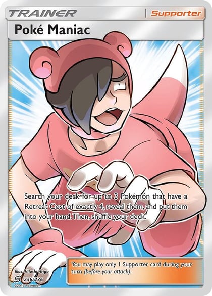 Poke Maniac (Full Art), SM - Unified Minds 236/236