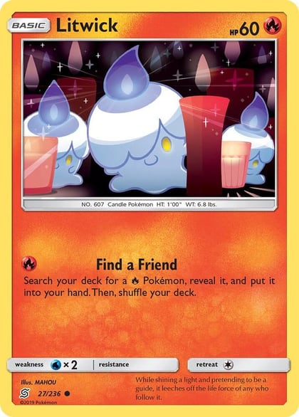 Litwick (27), SM - Unified Minds 27/236
