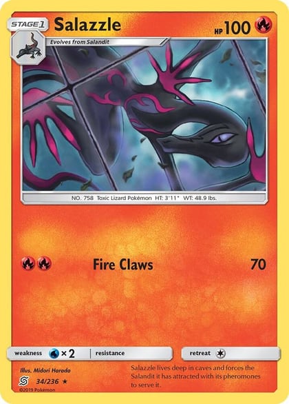 Salazzle (34), SM - Unified Minds 34/236