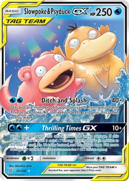 Slowpoke & Psyduck GX, SM - Unified Minds 35/236
