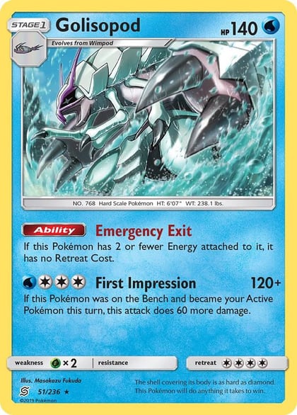 Golisopod, SM - Unified Minds 51/236