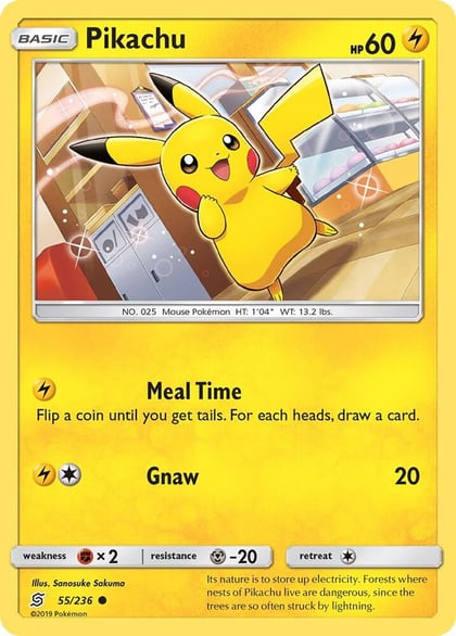 Pikachu (55), SM - Unified Minds 55/236