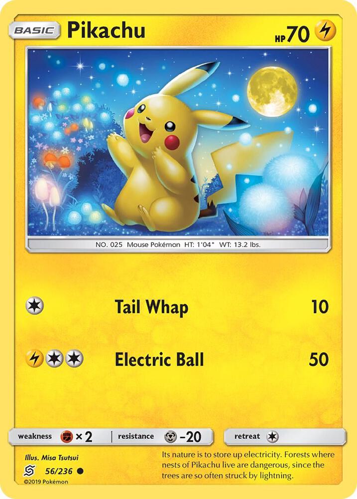Pikachu (56), SM - Unified Minds 56/236