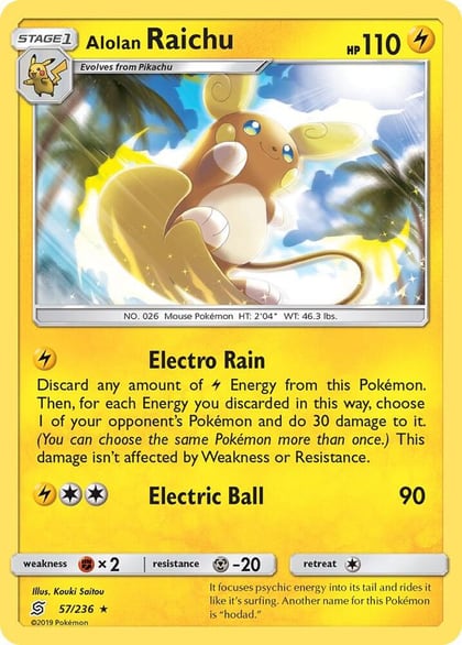 Alolan Raichu, SM - Unified Minds 57/236