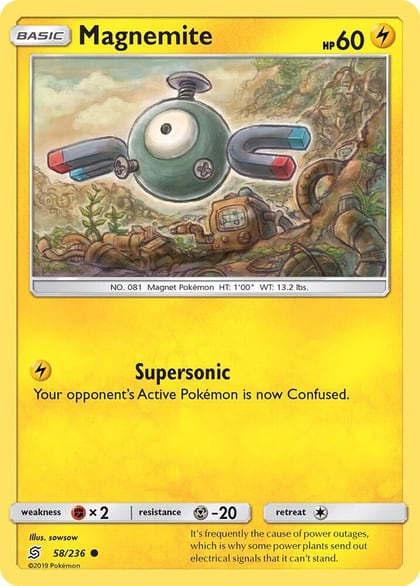 Magnemite, SM - Unified Minds 58/236