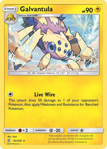 Galvantula, SM - Unified Minds 62/236