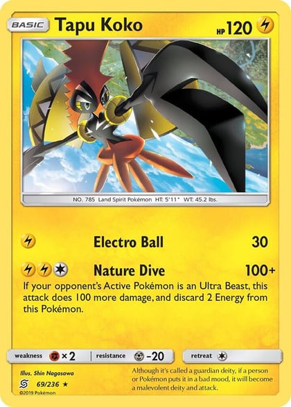 Tapu Koko, SM - Unified Minds 69/236