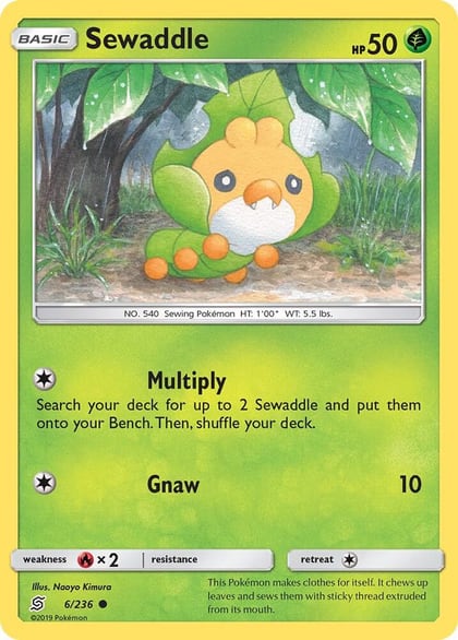 Sewaddle (6), SM - Unified Minds 6/236