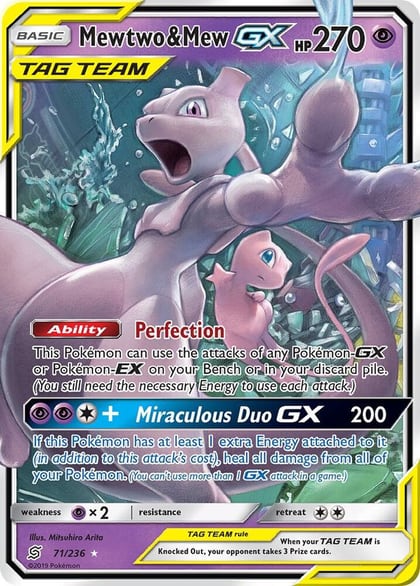 Mewtwo & Mew GX, SM - Unified Minds 71/236