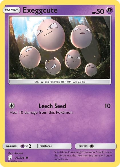 Exeggcute, SM - Unified Minds 73/236