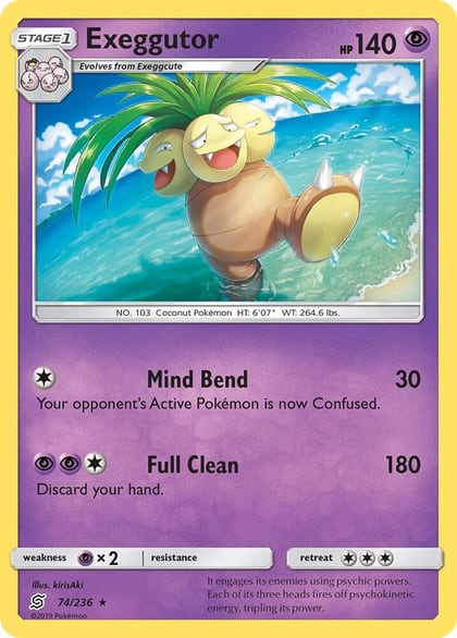 Exeggutor, SM - Unified Minds 74/236