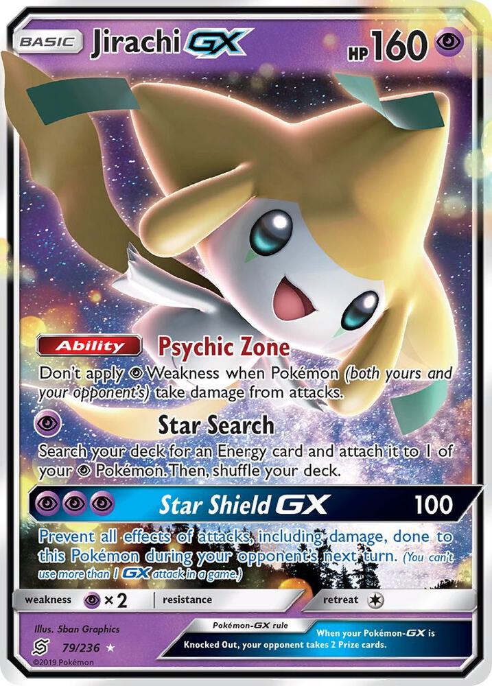 Jirachi GX, SM - Unified Minds 79/236