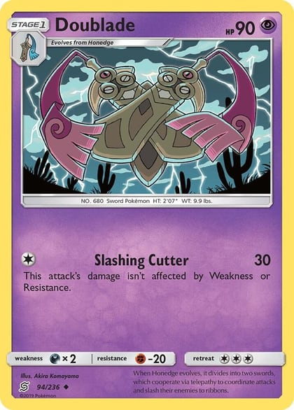 Doublade, SM - Unified Minds 94/236