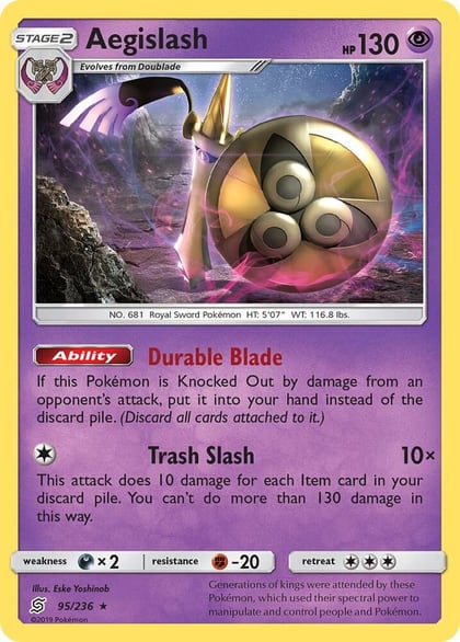 Aegislash, SM - Unified Minds 95/236
