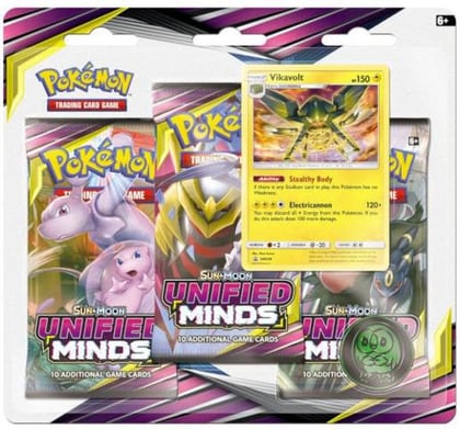 Unified Minds 3 Pack Blister [Vikavolt], SM - Unified Minds P191885