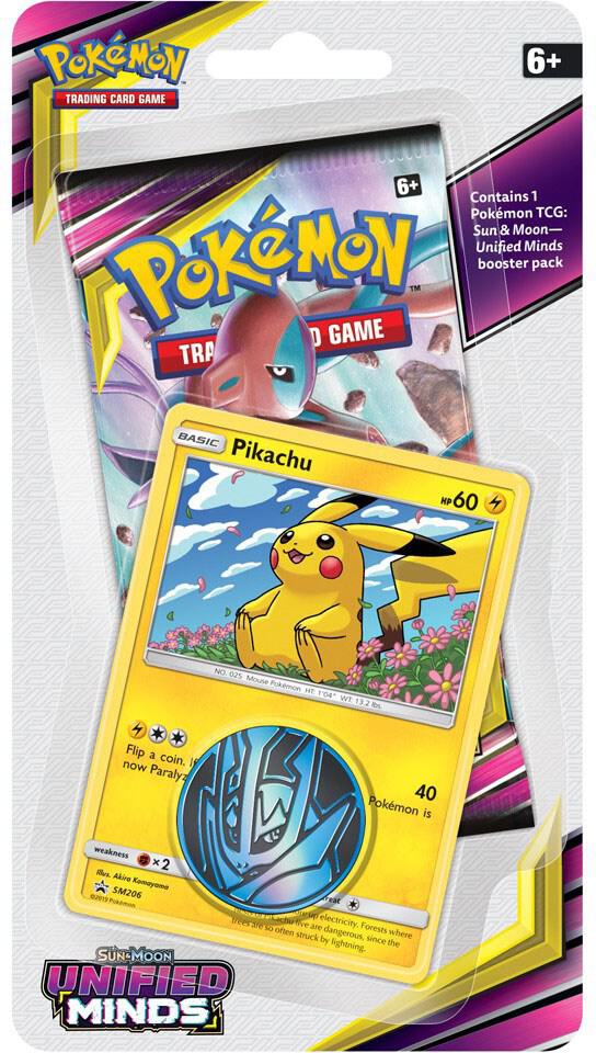 Unified Minds Single Pack Blister [Pikachu], SM - Unified Minds P191886
