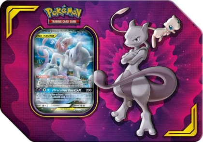Power Partnership Tin [Mewtwo & Mew GX], SM - Unified Minds P194735