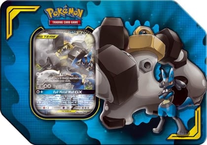 Power Partnership Tin [Lucario & Melmetal GX], SM - Unified Minds P194736