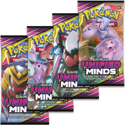 Unified Minds Booster Pack Art Bundle [Set of 4], SM - Unified Minds P267046