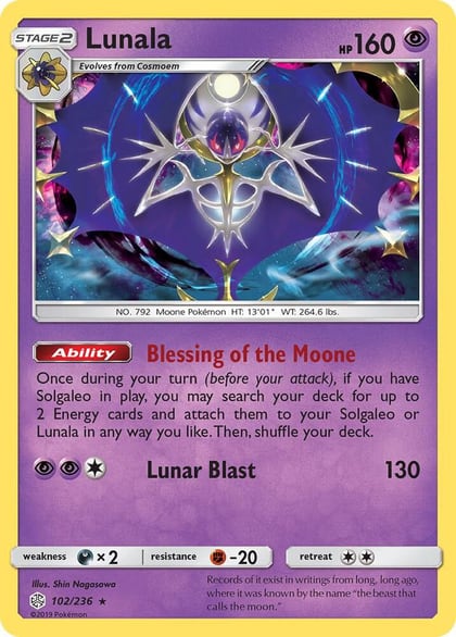 Lunala, SM - Cosmic Eclipse 102/236
