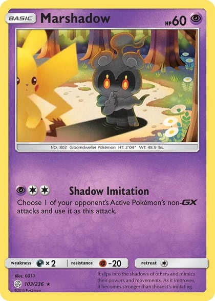 Marshadow, SM - Cosmic Eclipse 103/236
