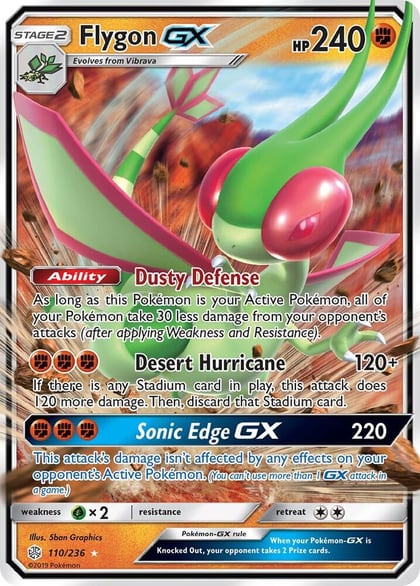 Flygon GX, SM - Cosmic Eclipse 110/236