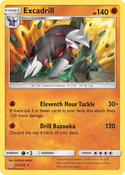 Excadrill, SM - Cosmic Eclipse 115/236