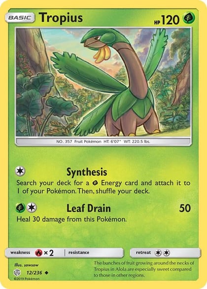 Tropius, SM - Cosmic Eclipse 12/236