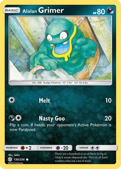 Alolan Grimer, SM - Cosmic Eclipse 130/236
