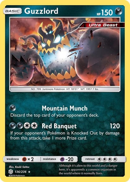 Guzzlord, SM - Cosmic Eclipse 136/236
