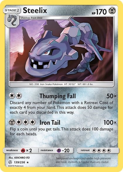 Steelix, SM - Cosmic Eclipse 139/236