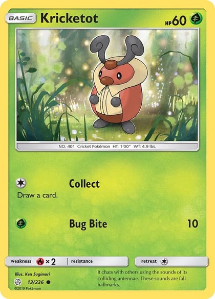Kricketot, SM - Cosmic Eclipse 13/236