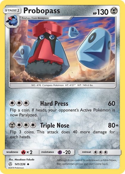 Probopass, SM - Cosmic Eclipse 141/236