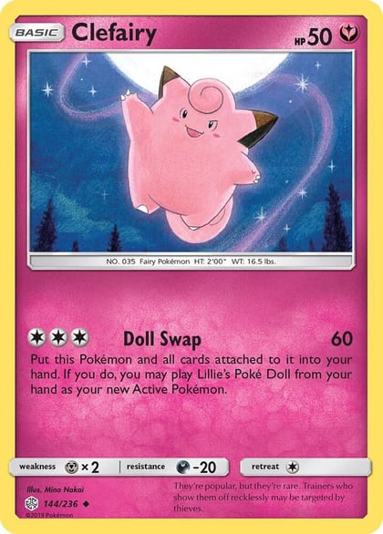 Clefairy, SM - Cosmic Eclipse 144/236