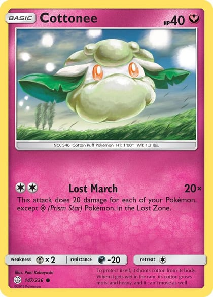 Cottonee, SM - Cosmic Eclipse 147/236