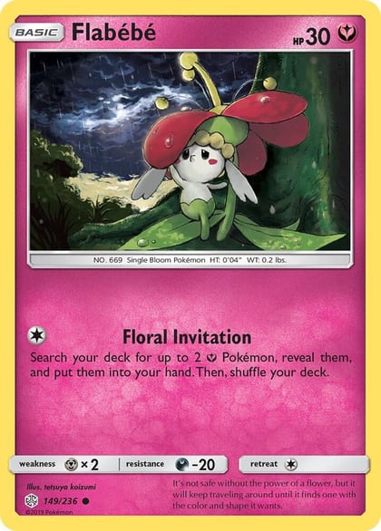Flabebe - 149/236, SM - Cosmic Eclipse 149/236