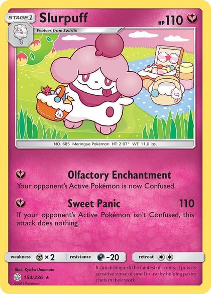 Slurpuff, SM - Cosmic Eclipse 154/236