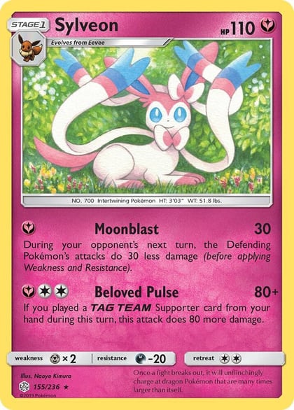 Sylveon, SM - Cosmic Eclipse 155/236