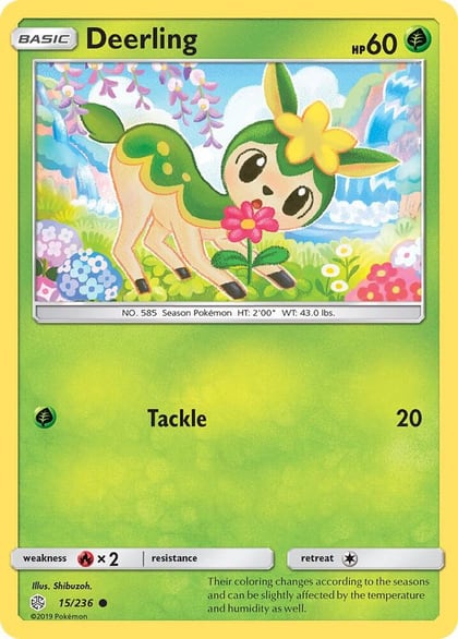 Deerling, SM - Cosmic Eclipse 15/236