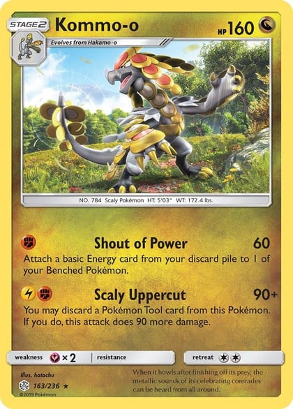 Kommo-o, SM - Cosmic Eclipse 163/236