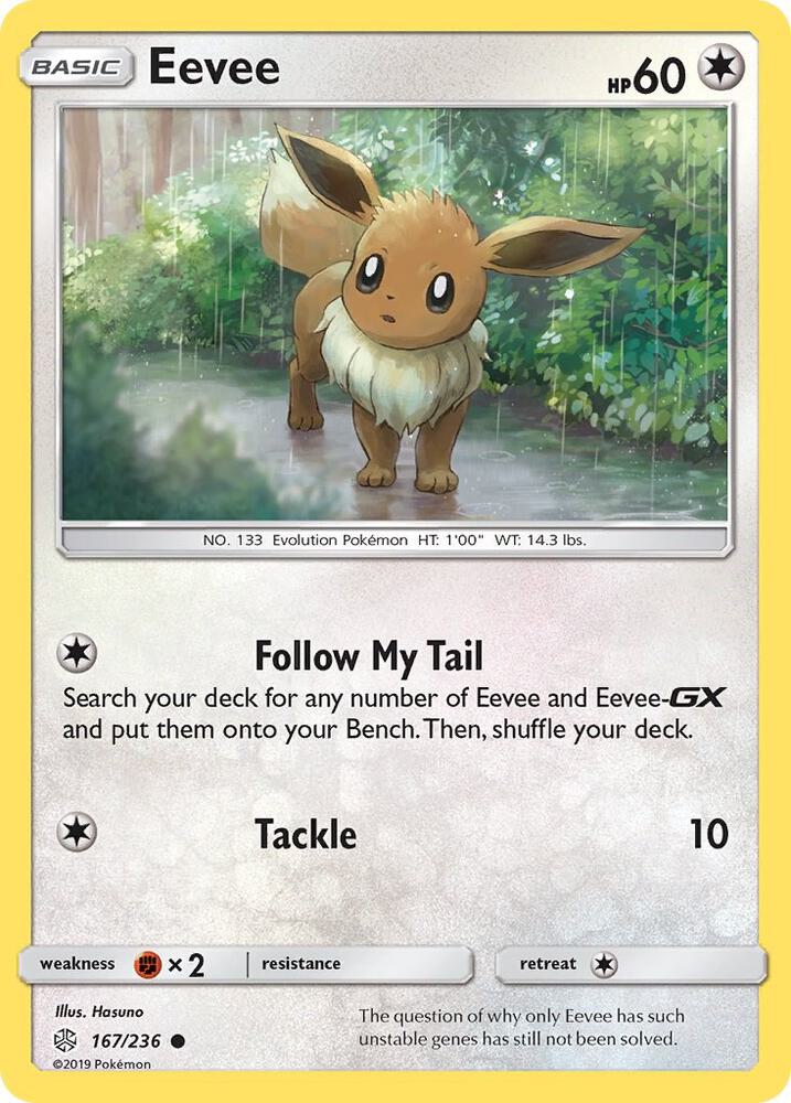 Eevee - 167/236, SM - Cosmic Eclipse 167/236