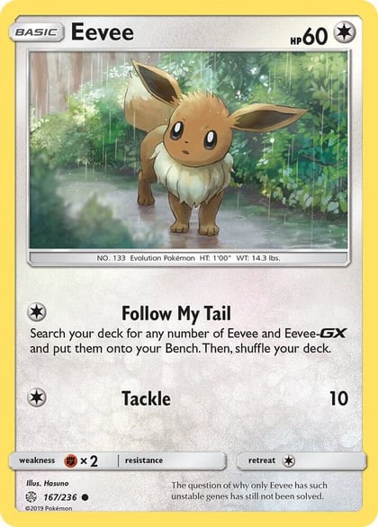 Eevee - 167/236, SM - Cosmic Eclipse 167/236