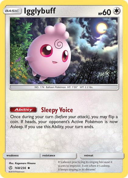 Igglybuff, SM - Cosmic Eclipse 168/236