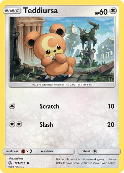 Teddiursa, SM - Cosmic Eclipse 171/236