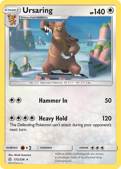 Ursaring, SM - Cosmic Eclipse 172/236