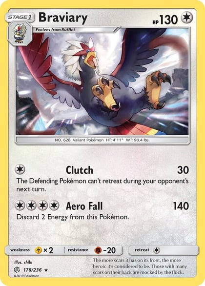 Braviary, SM - Cosmic Eclipse 178/236