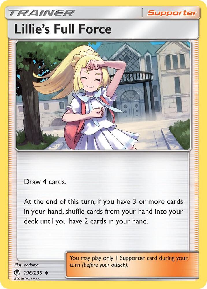Lillie's Full Force, SM - Cosmic Eclipse 196/236